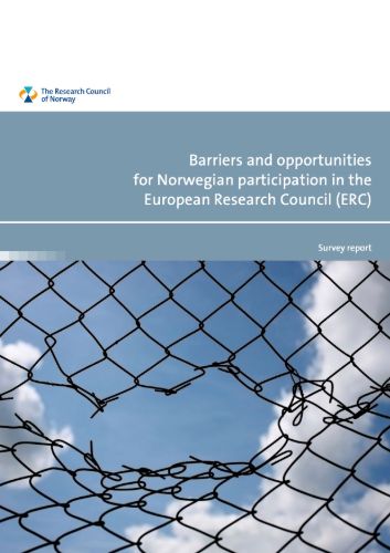 Barriers and opportunities for Norwegian participation in the European Research Council (ERC)
