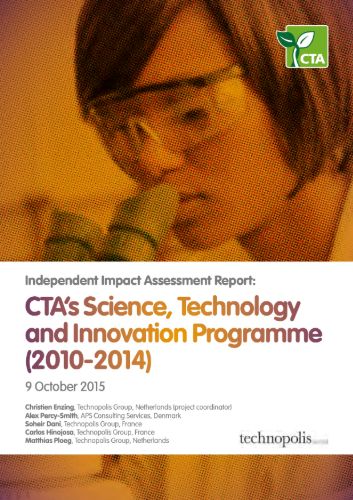 Evaluation of CTA’s ST&I Programme (2010-2014)