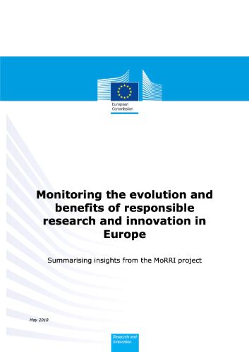 Final report – Summarising insights from the MoRRI project D13