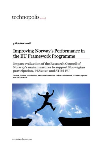 Improving Norway’s Performance in the EU Framework Programme