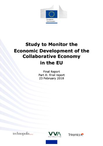 Study to Monitor the Economic Development of the Collaborative Economy in the EU