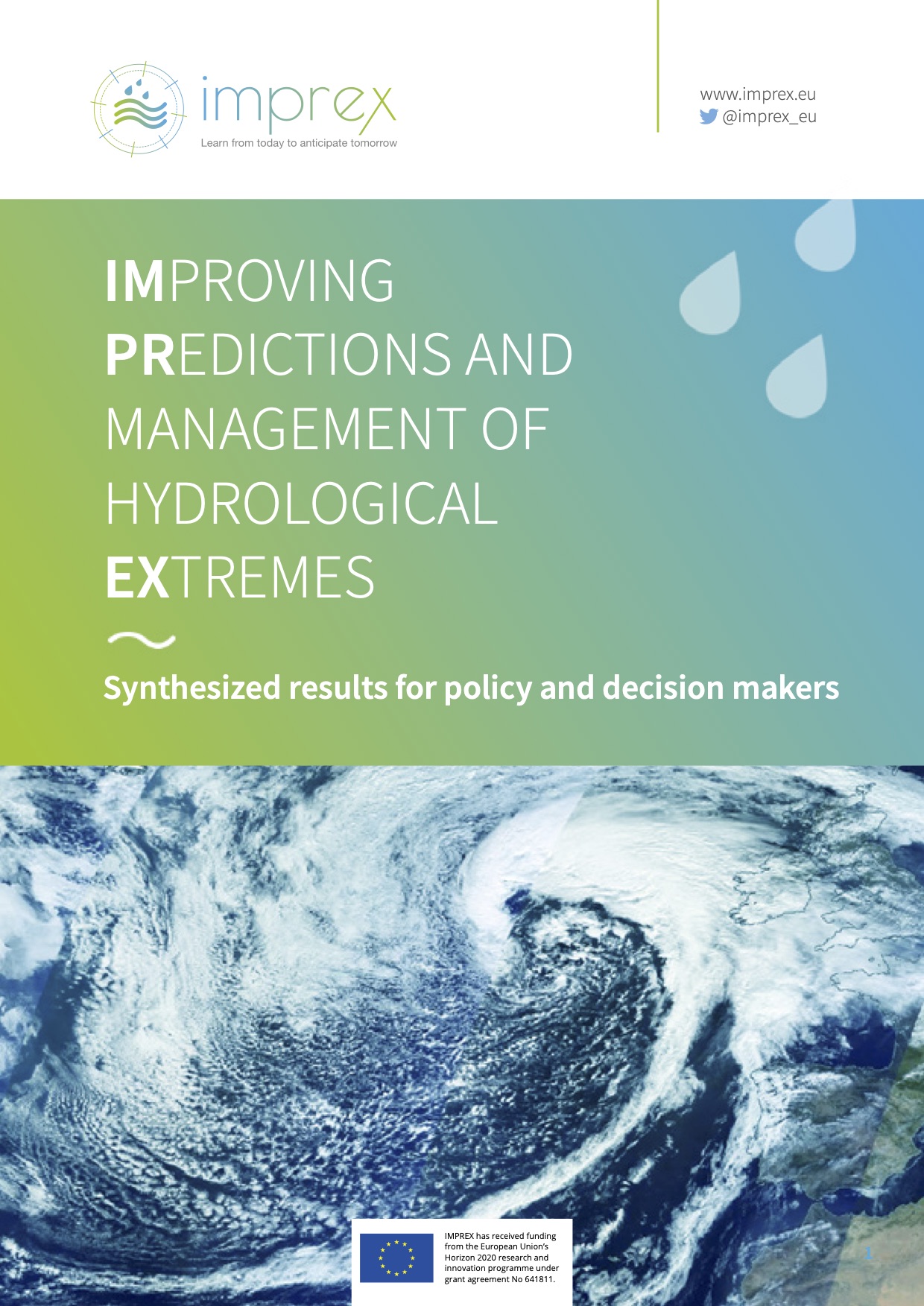 IMproving PRedictions and management of hydrological EXtremes (IMPREX)