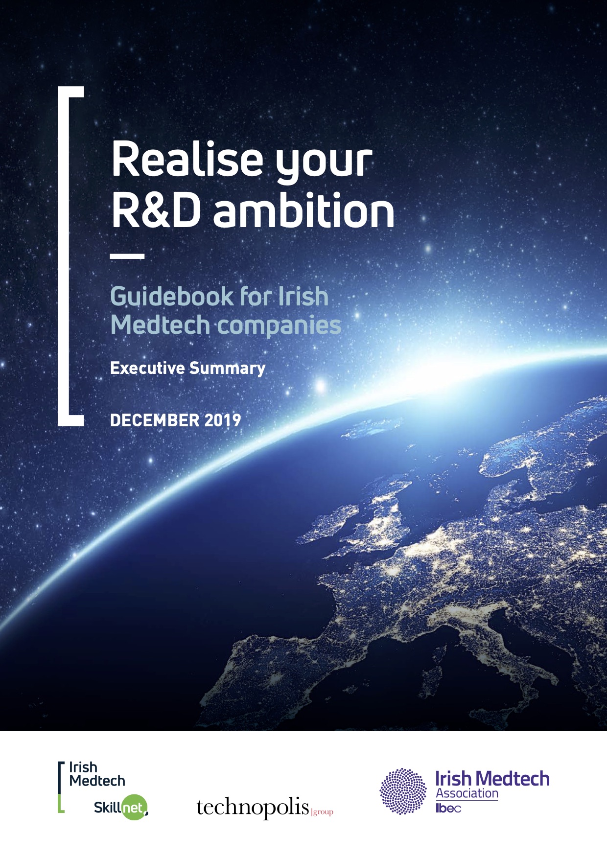 Realise your R&D ambition: guidebook for Irish Medtech companies