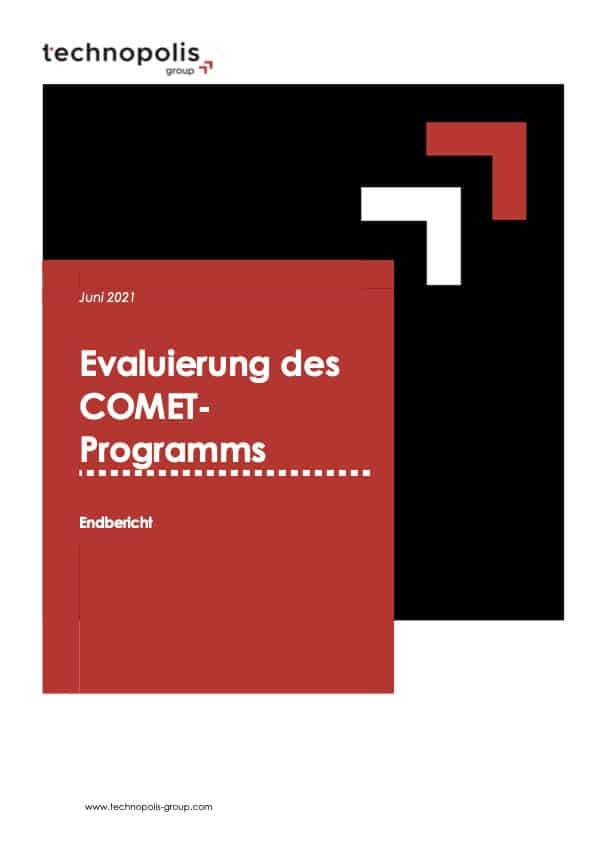 Evaluation of the COMET programme