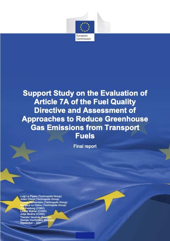 Evaluation of the Fuel Quality Directive