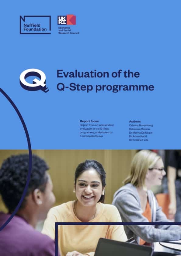 Evaluation of the Q-Step programme