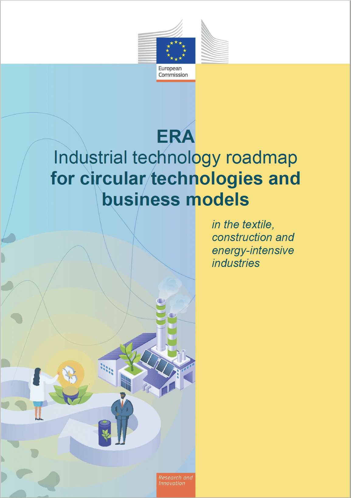 EU roadmap highlights key industrial technologies for the textile, construction and energy-intensive industries to become more circular
