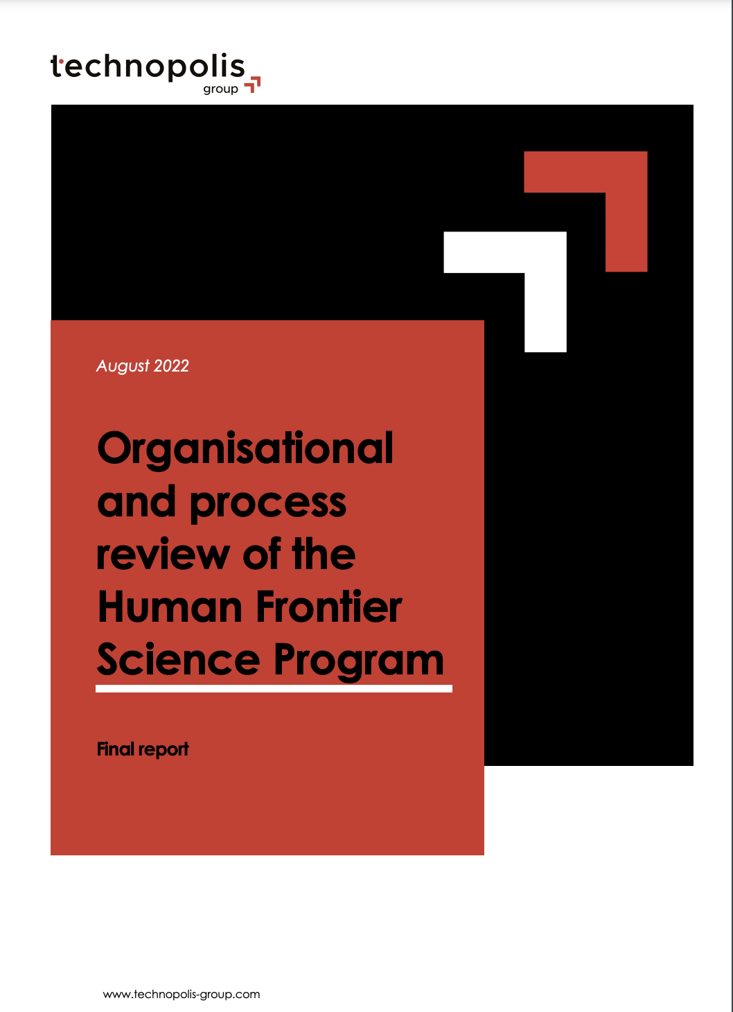 Organisational and process review of the Human Frontier Science Program