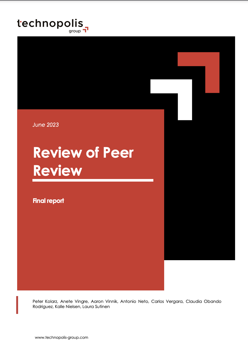 Review of peer review