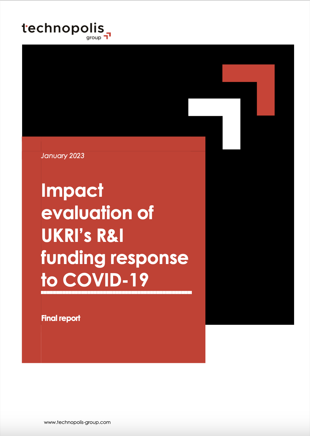 Impact evaluation of UKRI’s research and innovation funding response to COVID-19